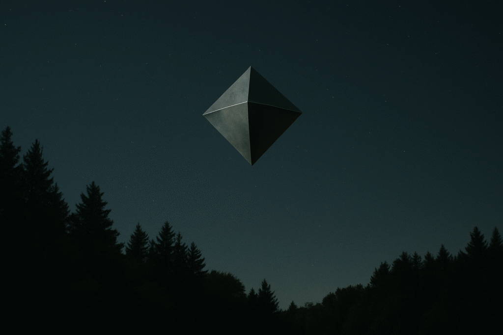 🛸 Octahedron-Shaped UFOs Reported Across U.S.