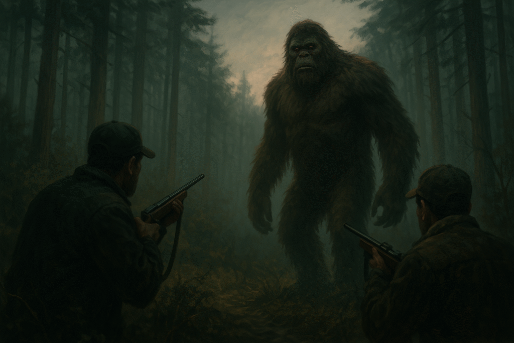 🐾 Hunters Cornered: Bigfoot Encounter in the Missouri Ozarks