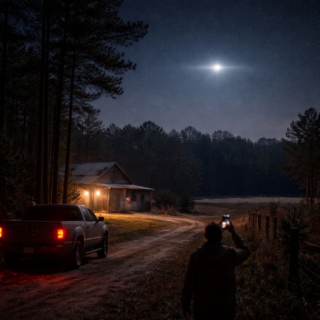 A Slow Light Over Quiet Ground