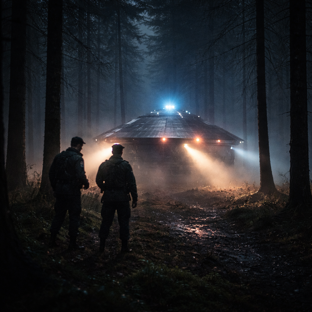 Lights Between the Pines