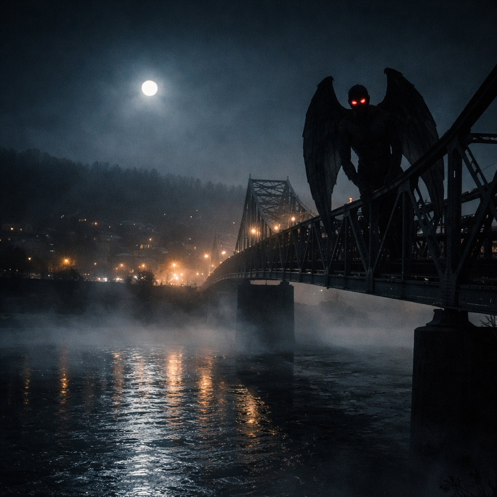 Red Eyes Over the Riverfront