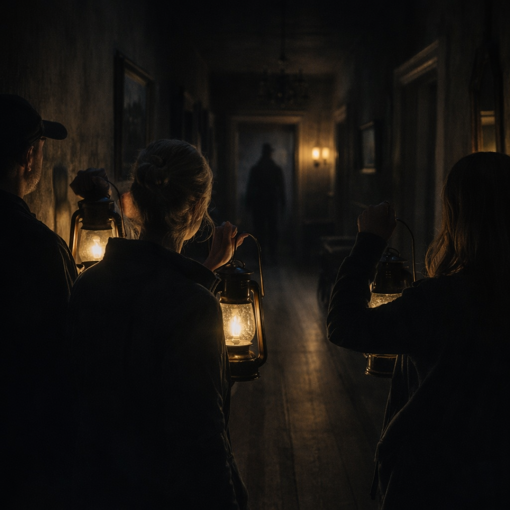 Lanterns in the Arlington House