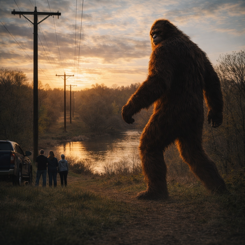 Powerline Giant on the Washita